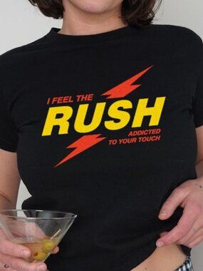 Rush Poppers Baby Tee, Queer Party Gay Unisex Tee